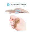鞋博士吸汗防滑趾溝貼 防滑腳掌墊前掌趾溝墊高跟鞋防滑墊 豬皮革吸汗透氣不悶熱【Dr.Shoes鞋博士嚴選鞋材】_4