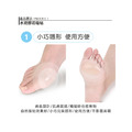 凝膠防磨貼後跟貼/腳跟貼/隨意貼 任何磨腳部位防護 透明柔軟 易貼易除【Dr.Shoes鞋博士嚴選鞋材】_3