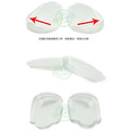 O型腿鞋墊腳跟墊 x型腿足跟墊 修鞋磨內外側透明矽膠鞋墊【Dr.Shoes鞋博士嚴選鞋材】_4