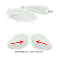 O型腿鞋墊腳跟墊 x型腿足跟墊 修鞋磨內外側透明矽膠鞋墊【Dr.Shoes鞋博士嚴選鞋材】_5
