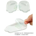 O型腿鞋墊腳跟墊 x型腿足跟墊 修鞋磨內外側透明矽膠鞋墊【Dr.Shoes鞋博士嚴選鞋材】_6
