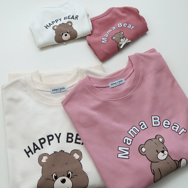 Honey dog | 小熊上衣親子裝-家長款