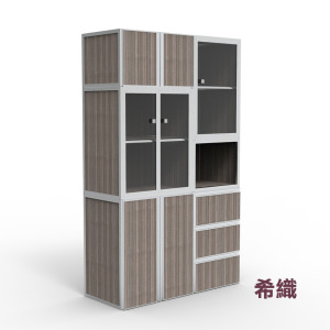 鉸鏈厚門板系列-餐廳餐櫃