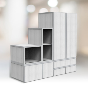 鉸鏈厚門板系列-兒童房衣櫃