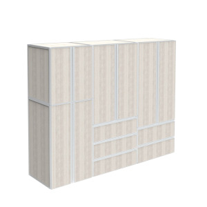 輕鬆成家系列-家庭衣櫃組