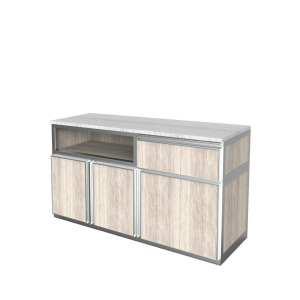 鉸鏈厚門板系列-收納電視櫃