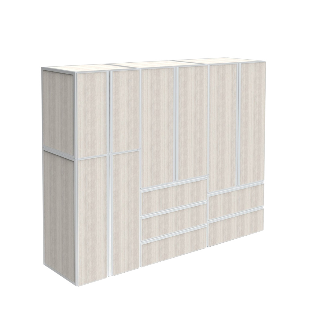 輕鬆成家系列-家庭衣櫃組