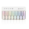 【KONIX】 掌上口袋琴 K8047 迷你電子琴 學習電子琴 兒童音樂玩具 七彩燈光琴_2