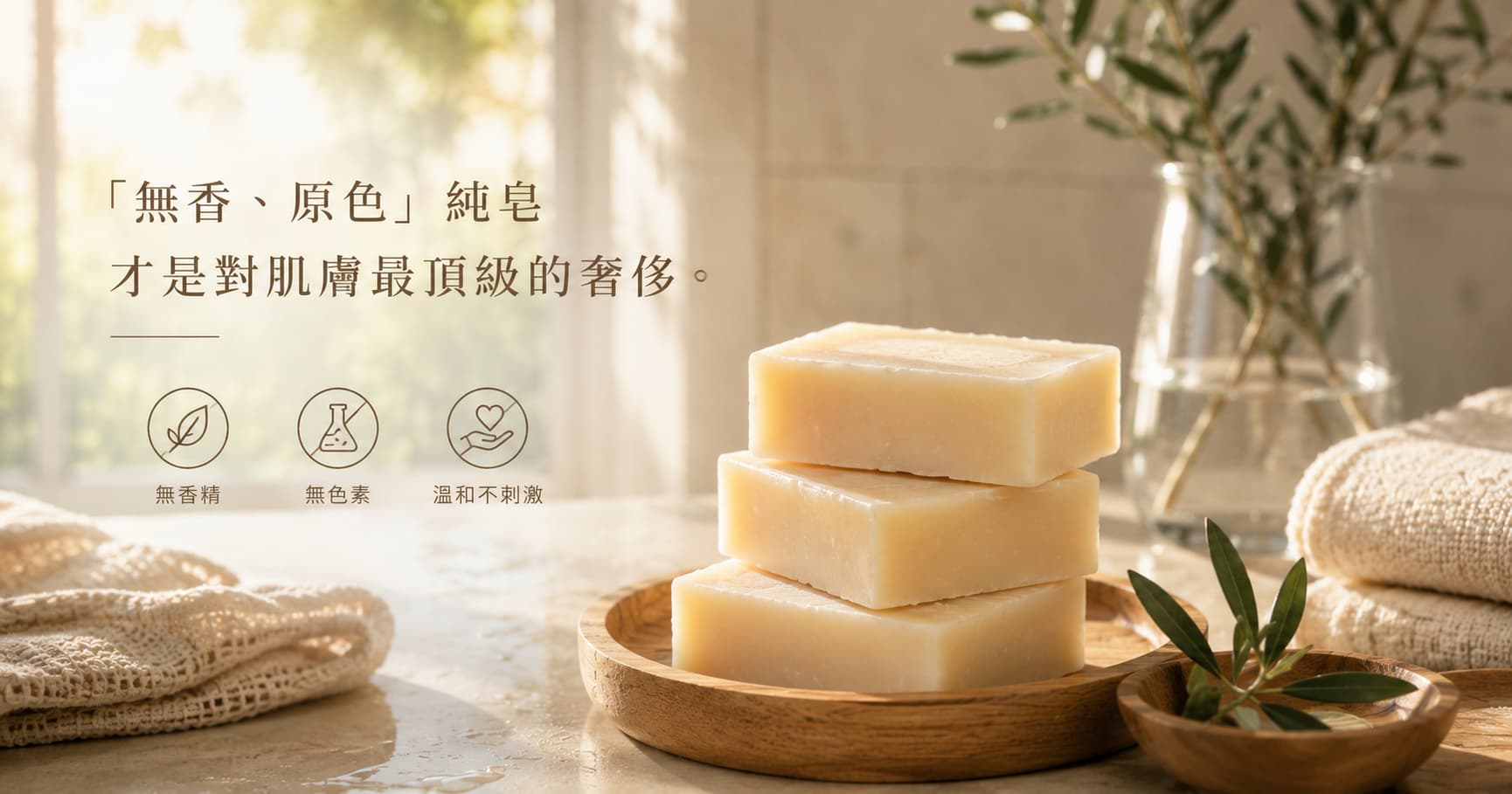 捨棄的勇氣：為什麼「無香、原色」純皂 才是對肌膚最頂級的奢侈？