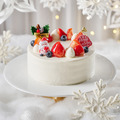 【預購】Moment-雪戀聖誕草莓蛋糕(6吋)