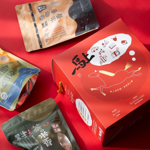 【預購｜免運】馬年-馬上米香環保永續禮盒(4入)