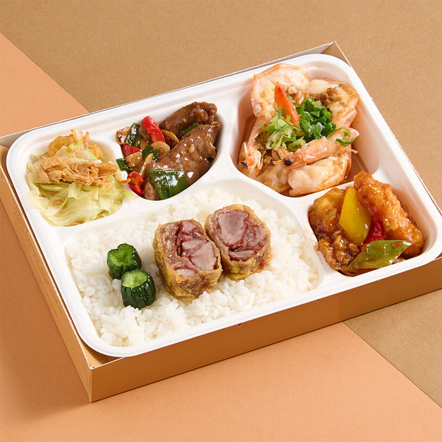 米香-沙茶牛菲力海味餐盒