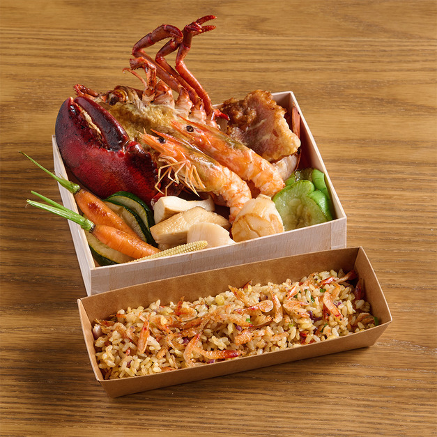 晴山-鐵板極上海鮮餐盒