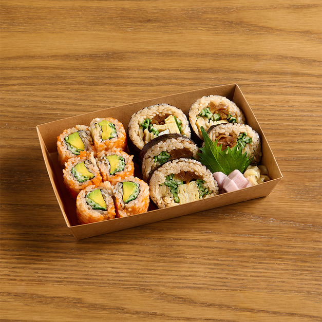 晴山-日式雙拼捲壽司