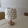 爆米花胖胖檯燈-編織材料包/成品