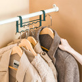 合牧生活-收納加倍衣架錯位掛勾_2