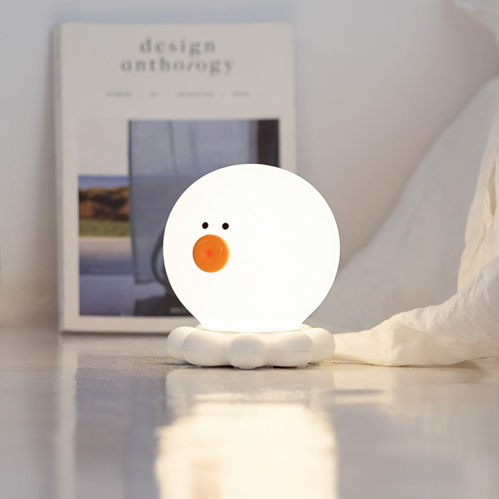 合牧生活-拍拍小章魚USB七彩夜燈