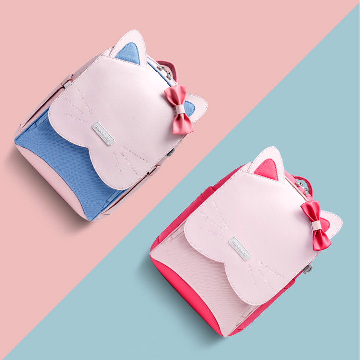 合牧生活-超可愛貓咪造型小學生書包