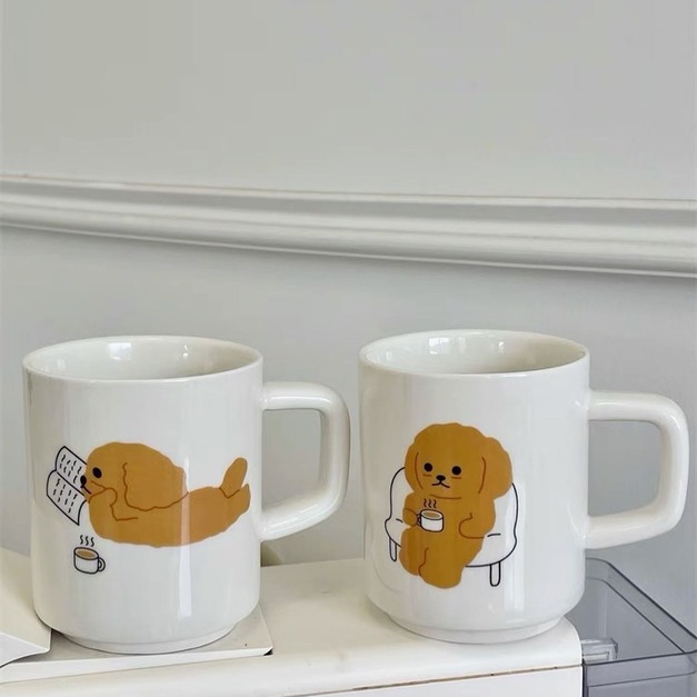 Moch Moch 可愛泰迪狗狗馬克杯