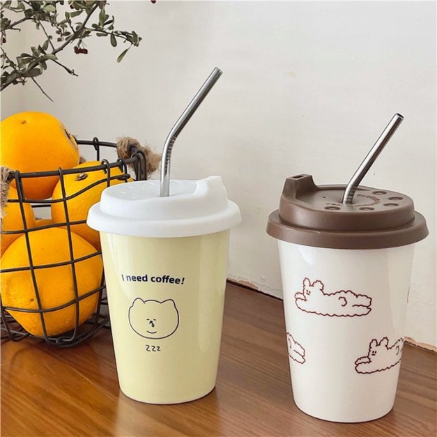 Moch Moch 韓系陶瓷咖啡杯隨身杯