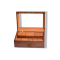 【ALL TIME 完全計時】曲柳木 手錶飾品收藏盒 5入裝 (木盒M4) 實木錶盒_2