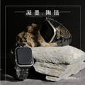 【ALL TIME 完全計時】《陶語系列》凝墨.陶語 Apple watch通用錶帶 Ultra S11 S10