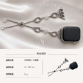 【ALL TIME 完全計時】礦系列｜ 皎月之環 Apple Watch 錶帶 免工具伸縮扣 316L不鏽鋼_1