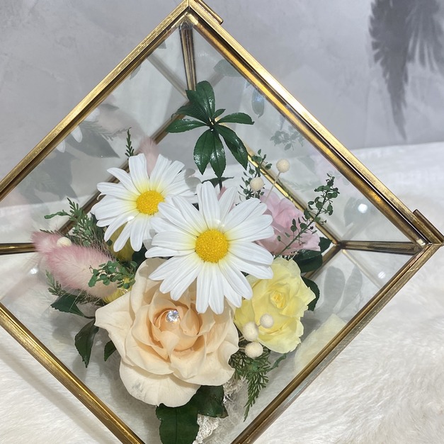 魔方 瑪格麗特永生花