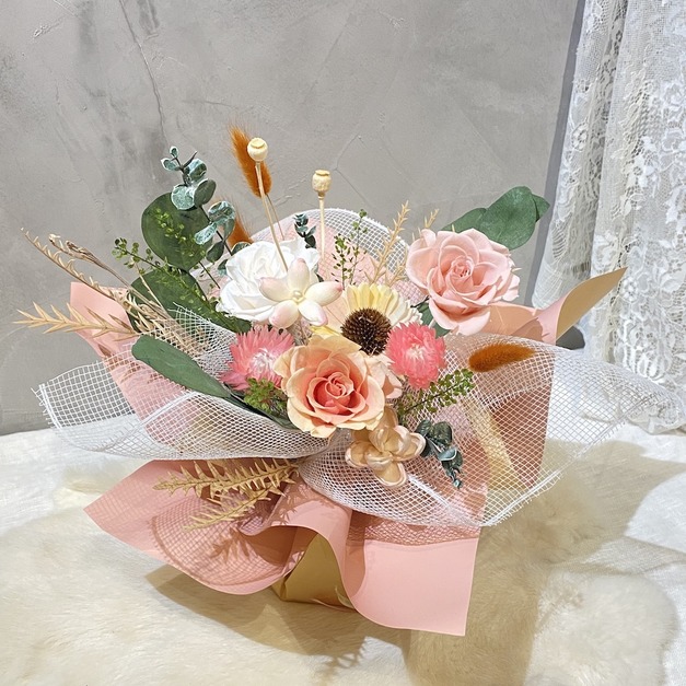 可站花束(中) 橘黃色