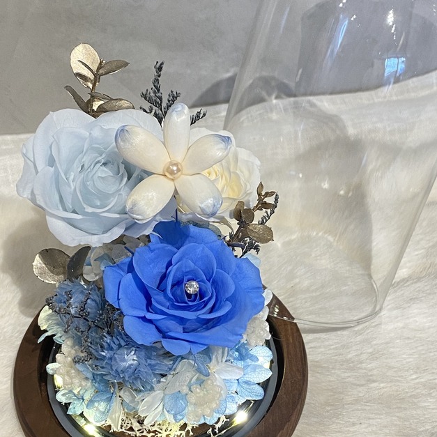 祈光花境 永生花小夜燈