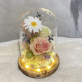 祈光花境 永生花小夜燈_7