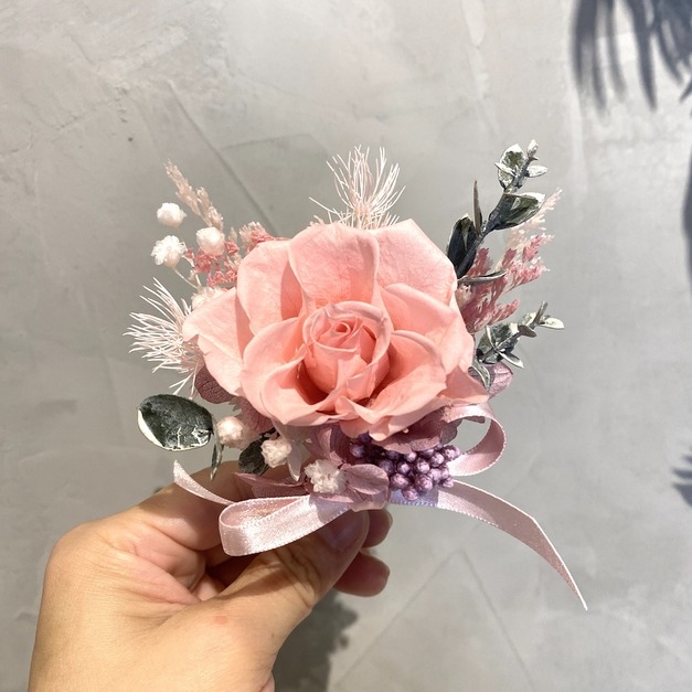 永生花胸花 附胸花盒