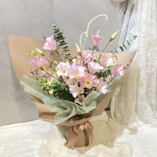 永恆的愛 桔梗花束