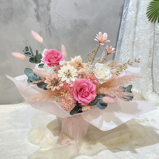 可站花束(大) 粉紅悄悄話 僅限自取