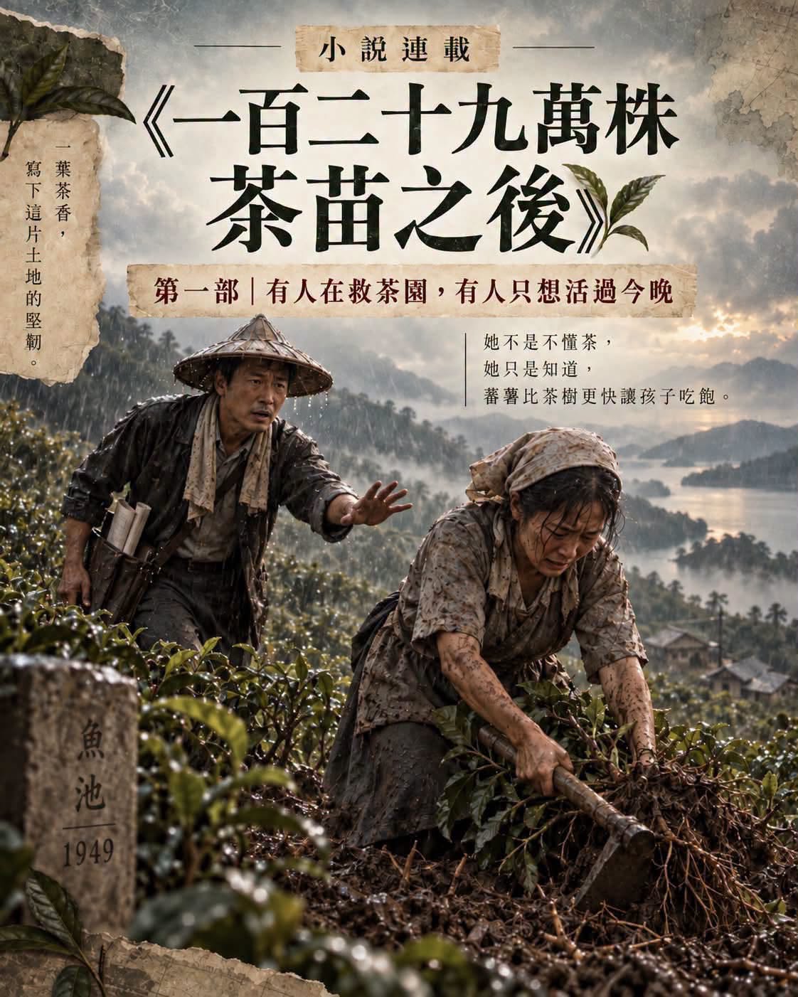 《一百廿九萬株茶苗之後》【第一部    有人在救茶園，有人只想活過今晚】