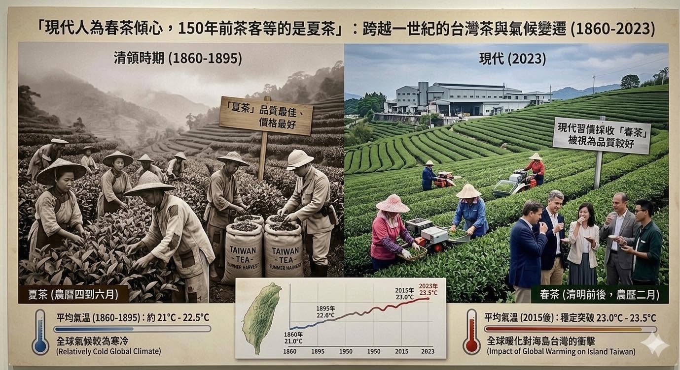 《現代人為春茶傾心，150年前茶客等的是夏茶》