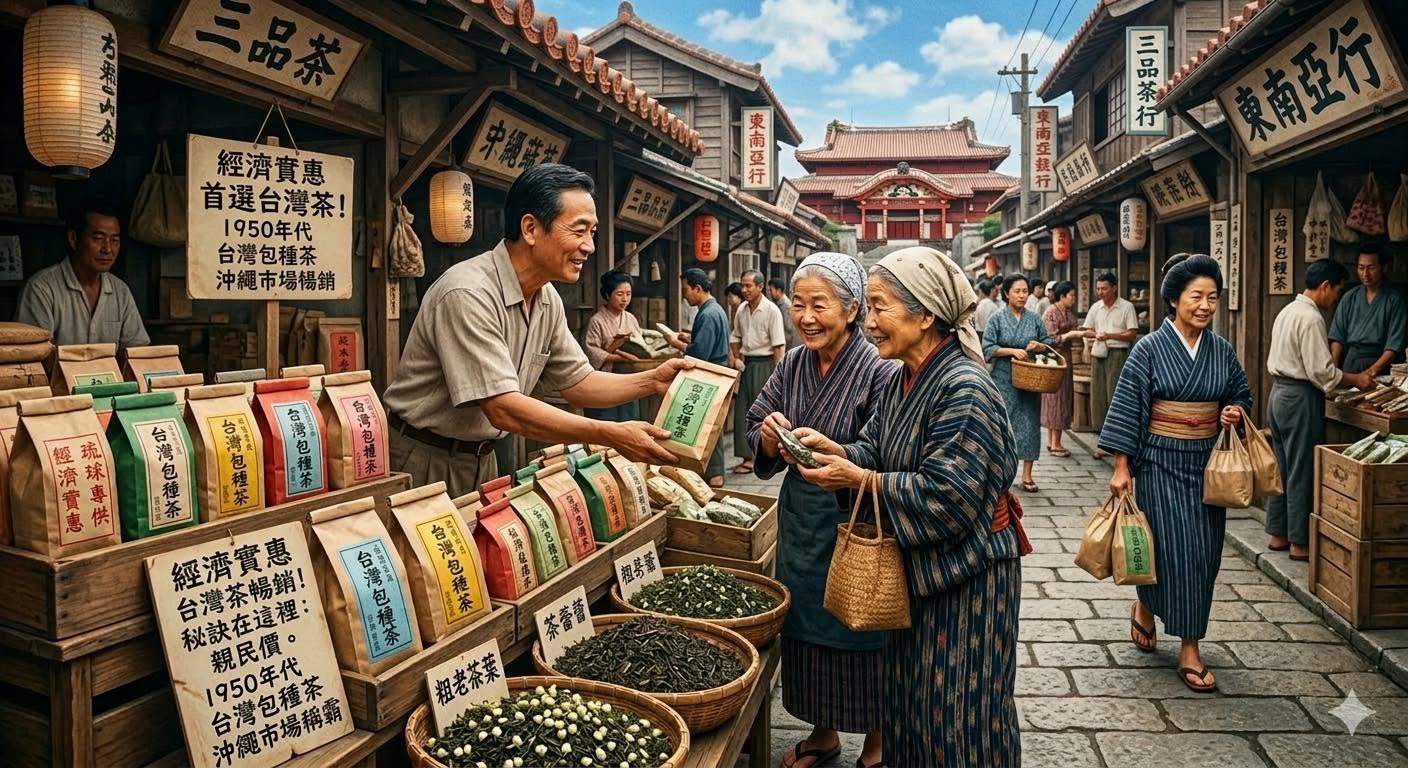 《差點被「高品質」搞垮的大生意：台灣包種茶的琉球貿易秘史》