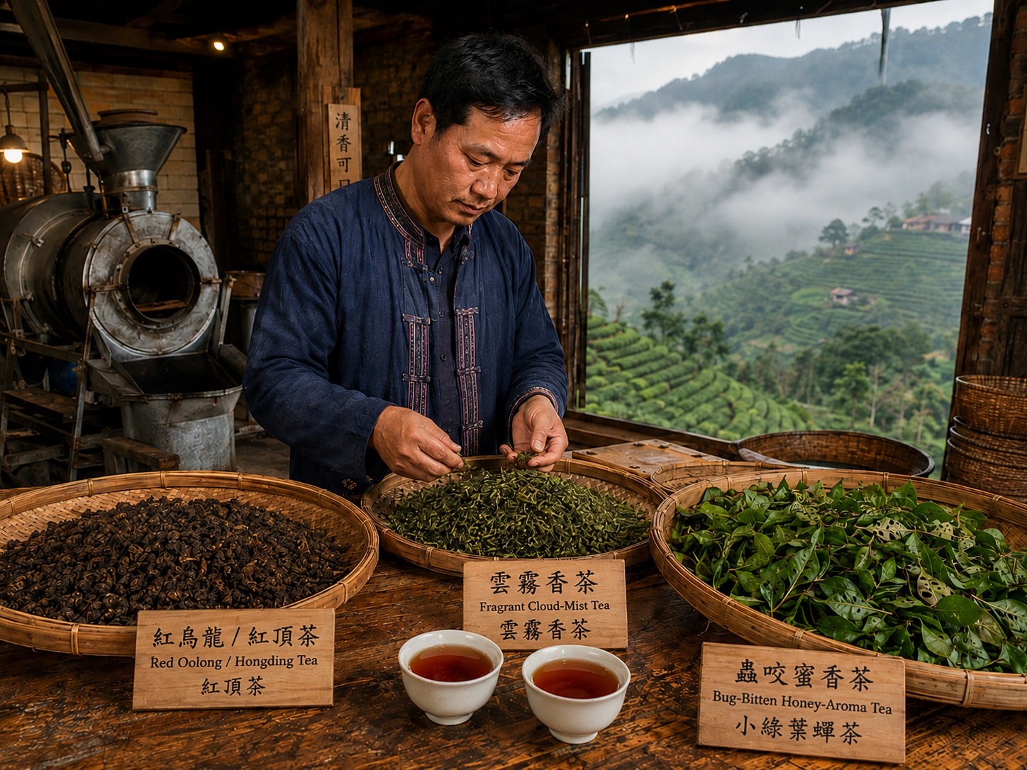 《紅烏龍在泰北開枝散葉，做壞的茶菁走出一條新路》