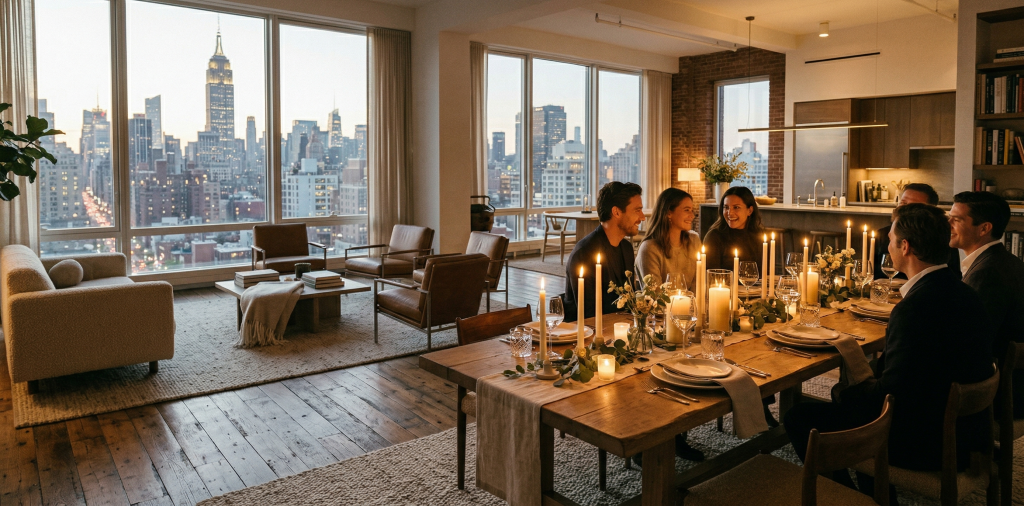 羅米莉·紐曼的居家聚會美學