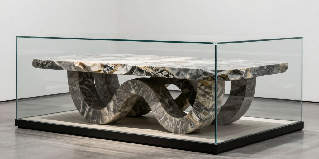 石與玻璃的對話詩學