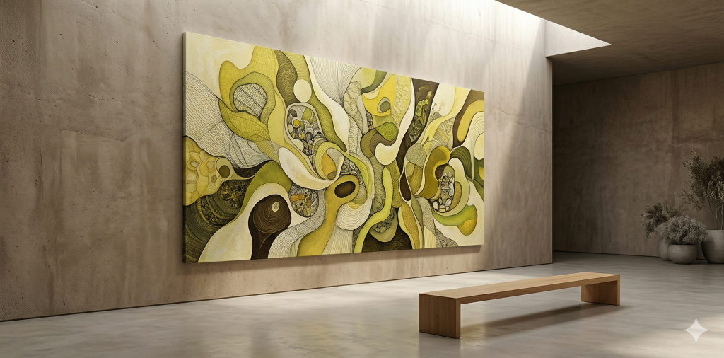 巨幅藝術：空間哲思與生活美學的對話