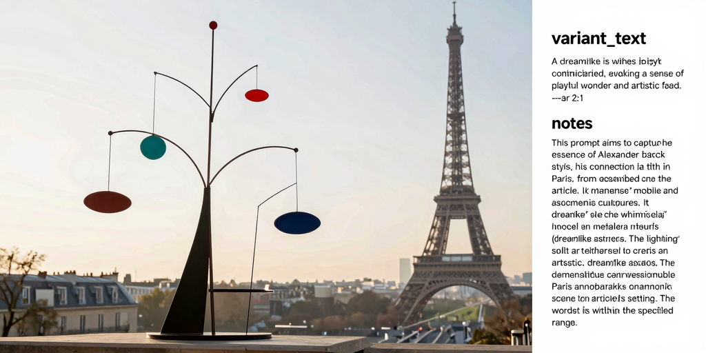 動態雕塑之父考爾德：一場平衡中的藝術史重現