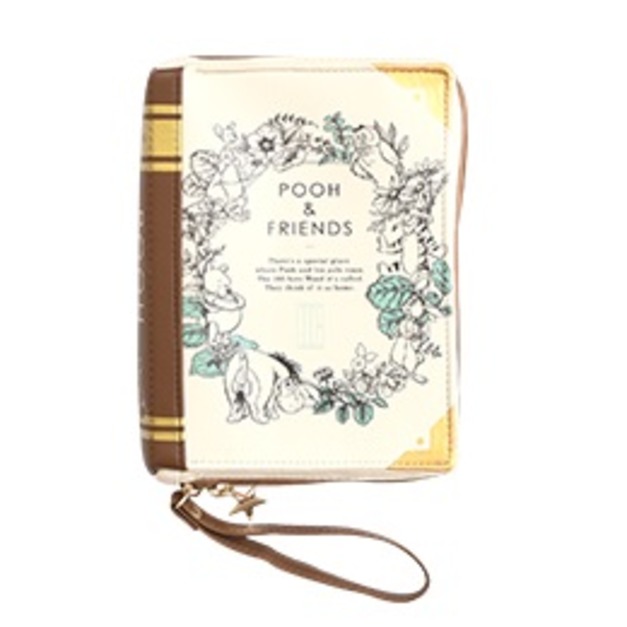 小熊維尼 書本收納包 維尼與跳跳虎