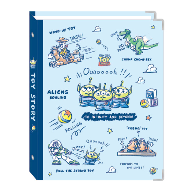 迪士尼B5 26孔 精裝孔夾 三眼怪