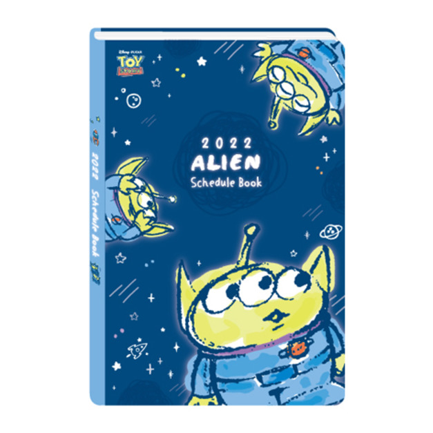 迪士尼 三眼怪 2022 跨年日誌 藍底款