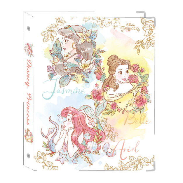 迪士尼 A4 4孔夾 精裝孔夾 公主系列