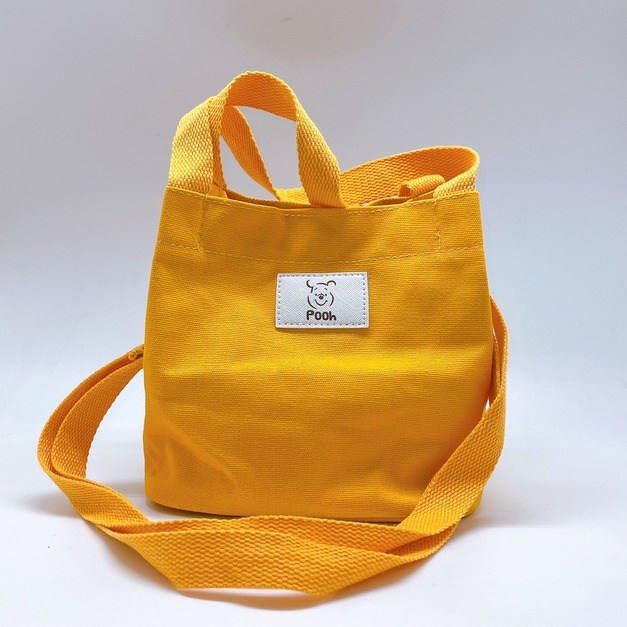 迪士尼 時尚 萬用 布質 手提包 斜背包 隨身包