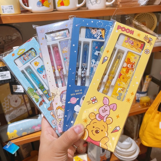 迪士尼系列 四件文具組 歡樂組 文具組 獎勵禮品