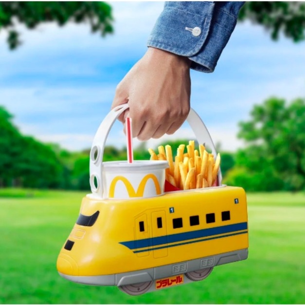 麥當勞 限定 發售 午餐籃 野餐籃 野餐盒 提籃 新幹線 火車