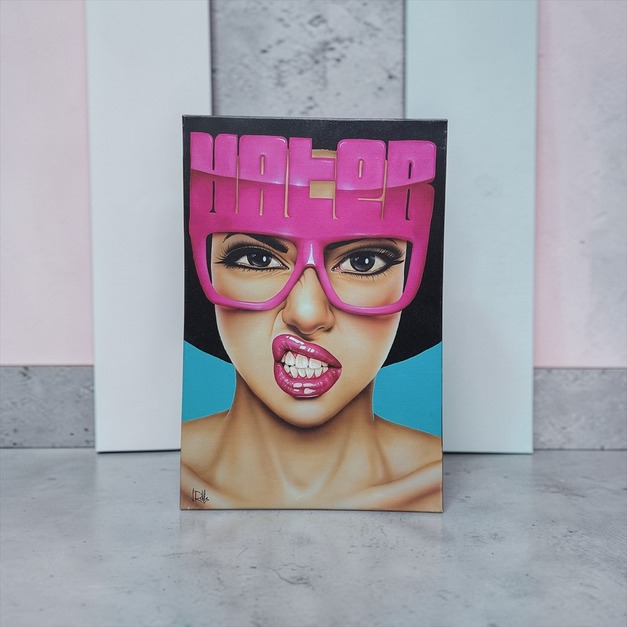 Scott Rohlfs "Haters Gonna Hate" 無框畫 17x11 inches 